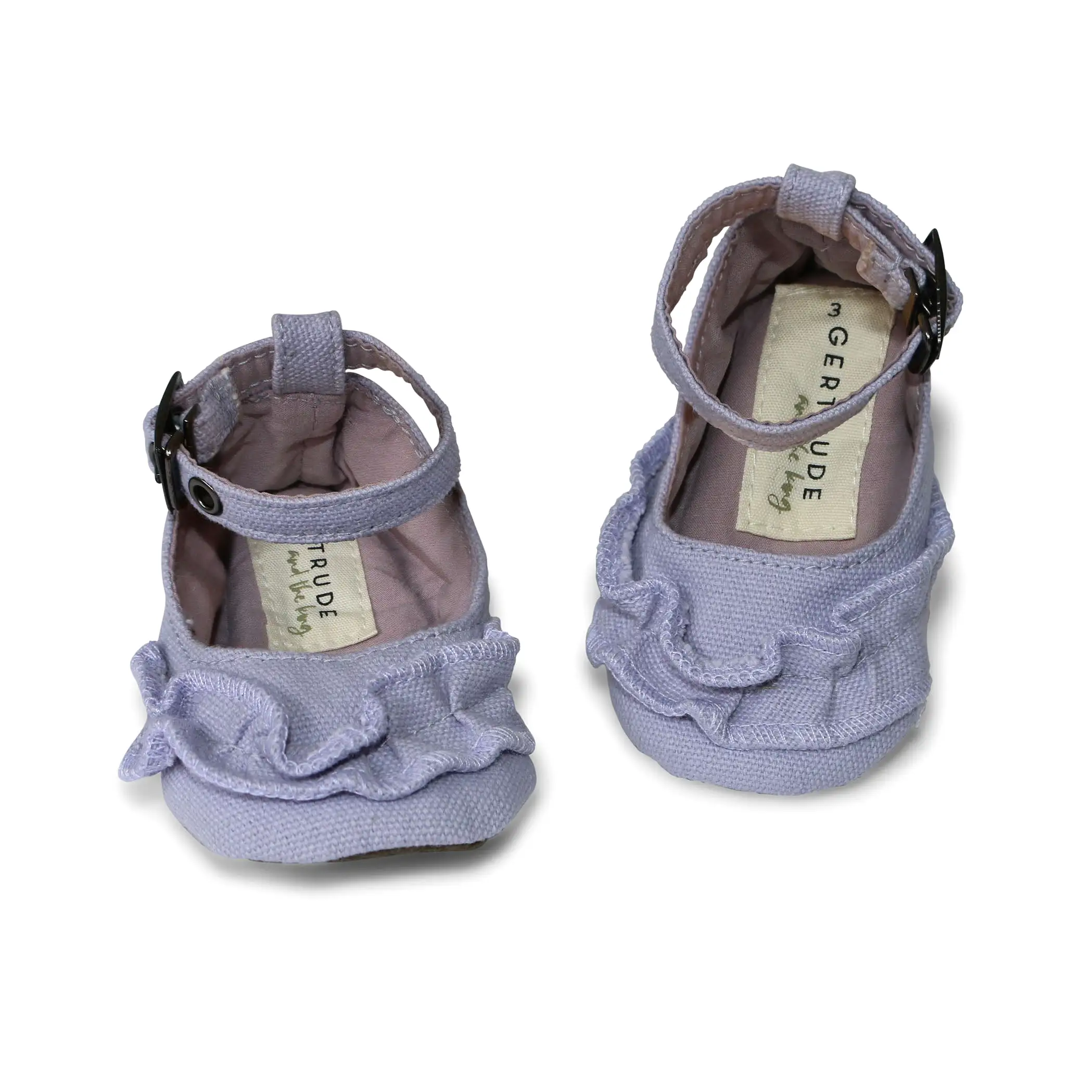 Lilac Ruffle Mary Janes