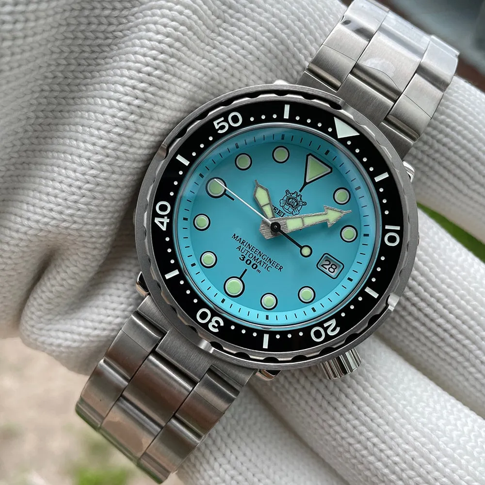 Luxury Mechanical Wristwatch Swiss Super Luminous Ceramic Bezel 300M Waterproof Dive Watch