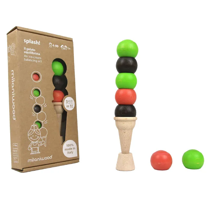 Milaniwood Splash! Ice Cream Balancing Game