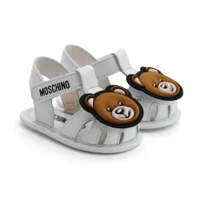 Moschino Teddy Bear Sandals For Baby Girl