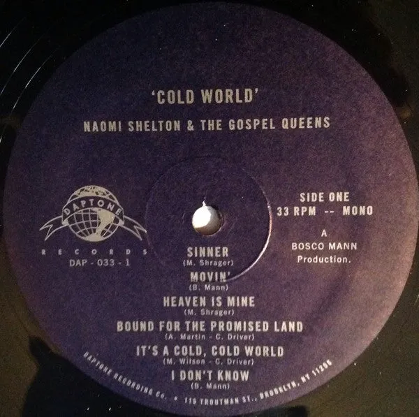 Naomi Shelton And The Gospel Queens ~ Cold World