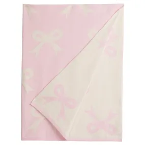 Nursery Blanket- Pink Bow