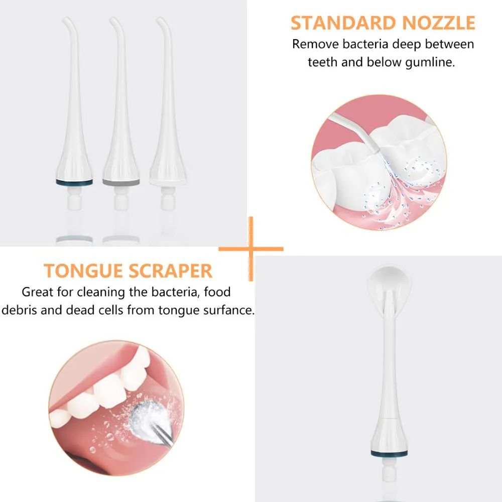 Oral Irrigator USB Rechargeable Water Flosser Portable Dental Water