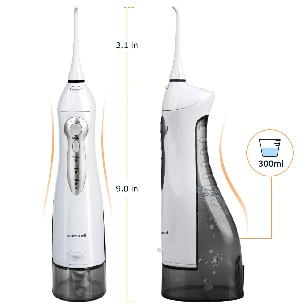 Oral Irrigator USB Rechargeable Water Flosser Portable Dental Water