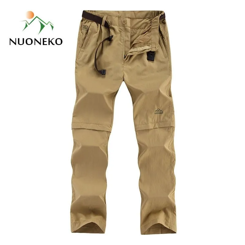 Pantalon de randonnée 2 en 1 à séchage rapide pour homme NUONKEO - PN10