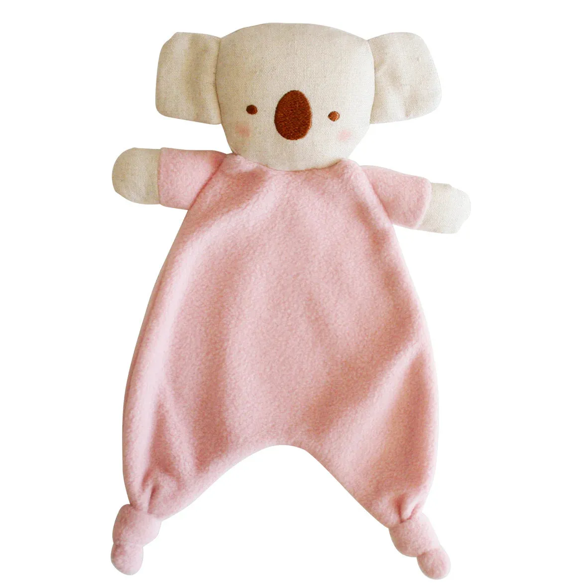 Pink Koala Baby Comforter / Soother