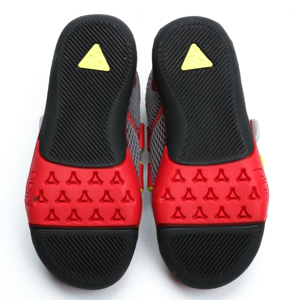 PLAE Kids TY Eco Red / Steel Sneaker Shoes