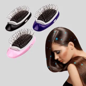 Portable Electric Ionic Hairbrush- Easy & Instant Result