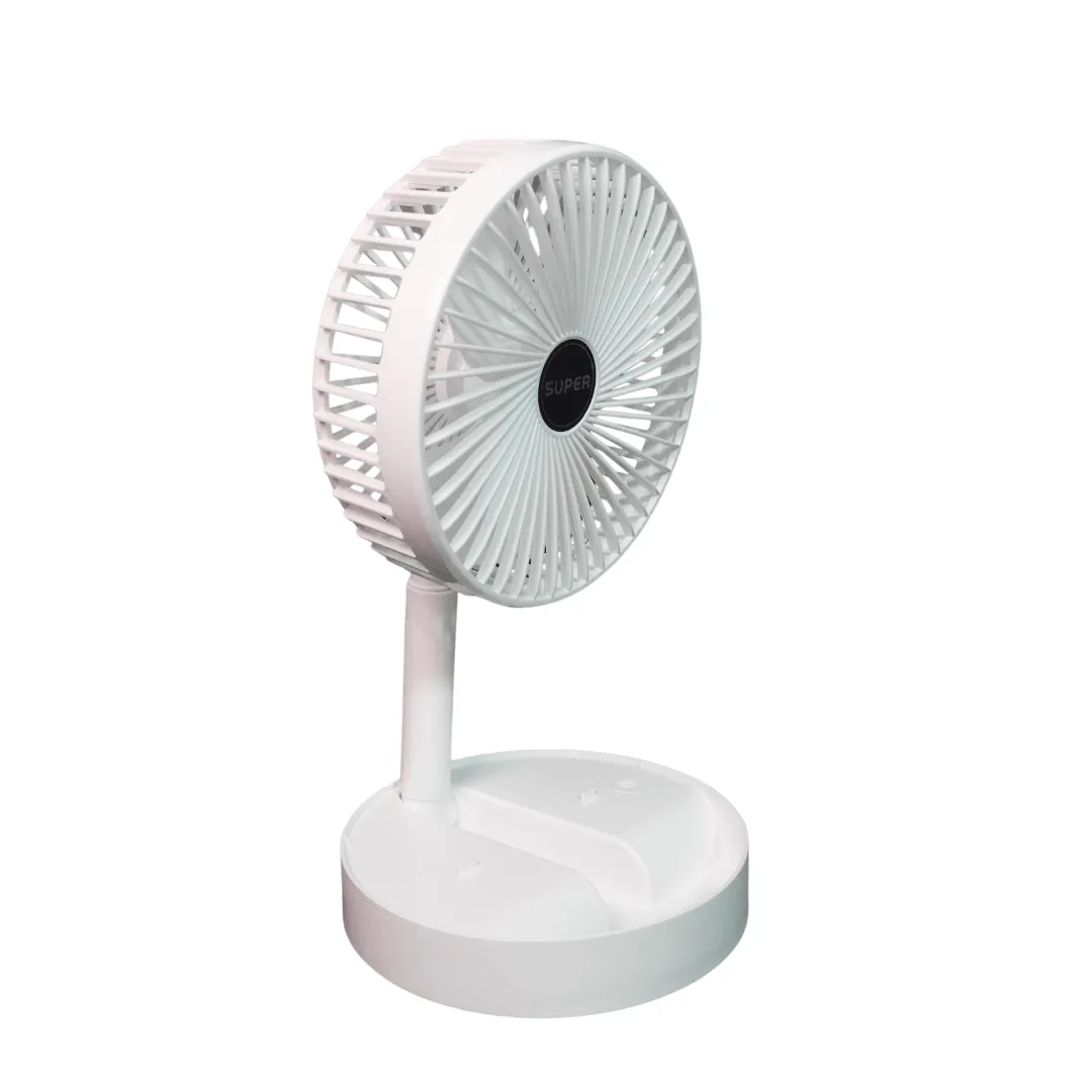 Portable Folding Mini Fan, Bedroom Travel Fan, 6.5 Inch(Random colour will be send)