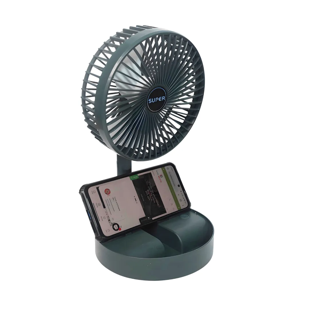 Portable Folding Mini Fan, Bedroom Travel Fan, 6.5 Inch(Random colour will be send)