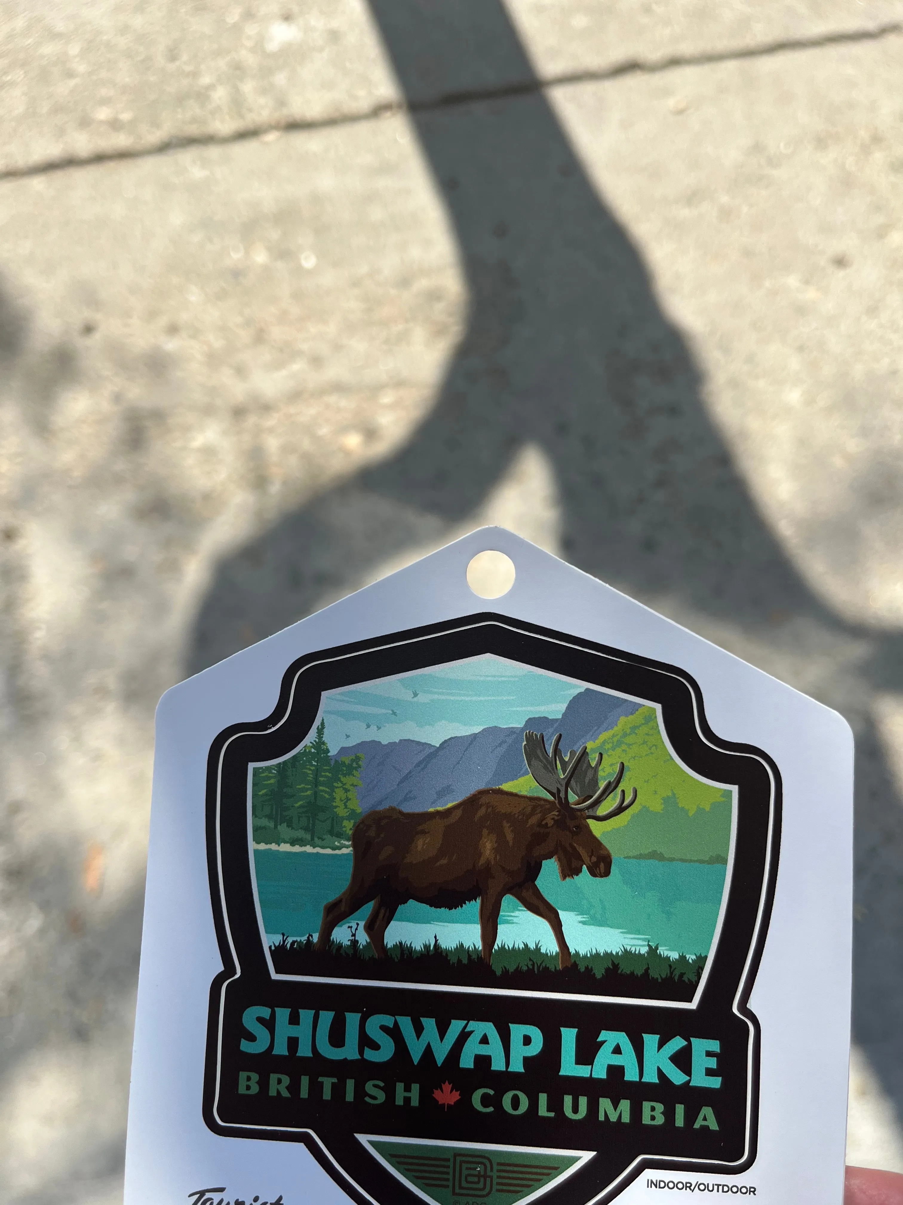 Shuswap Lake Stickers Peaktime EA