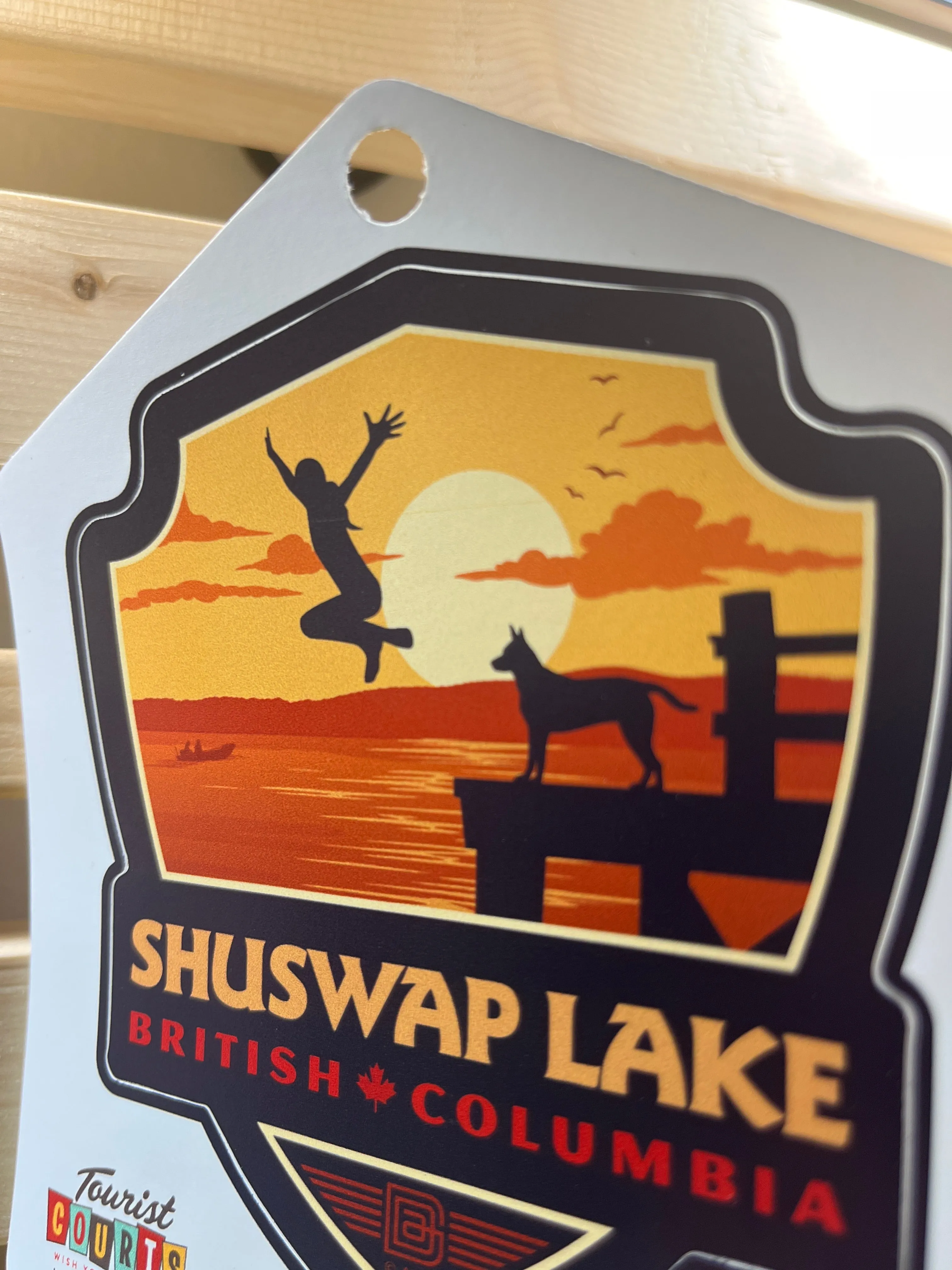 Shuswap Lake Stickers Peaktime EA