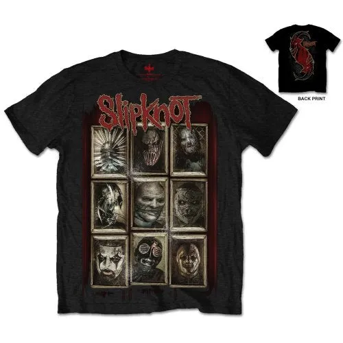 Slipknot New Masks Grid T-Shirt