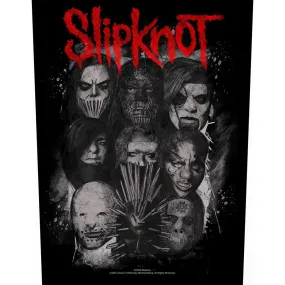 Slipknot WANYK Masks Back Patch