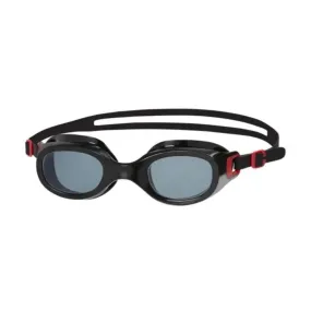 Speedo Adult Futura Classic Swimming Goggle (Red/Smoke)