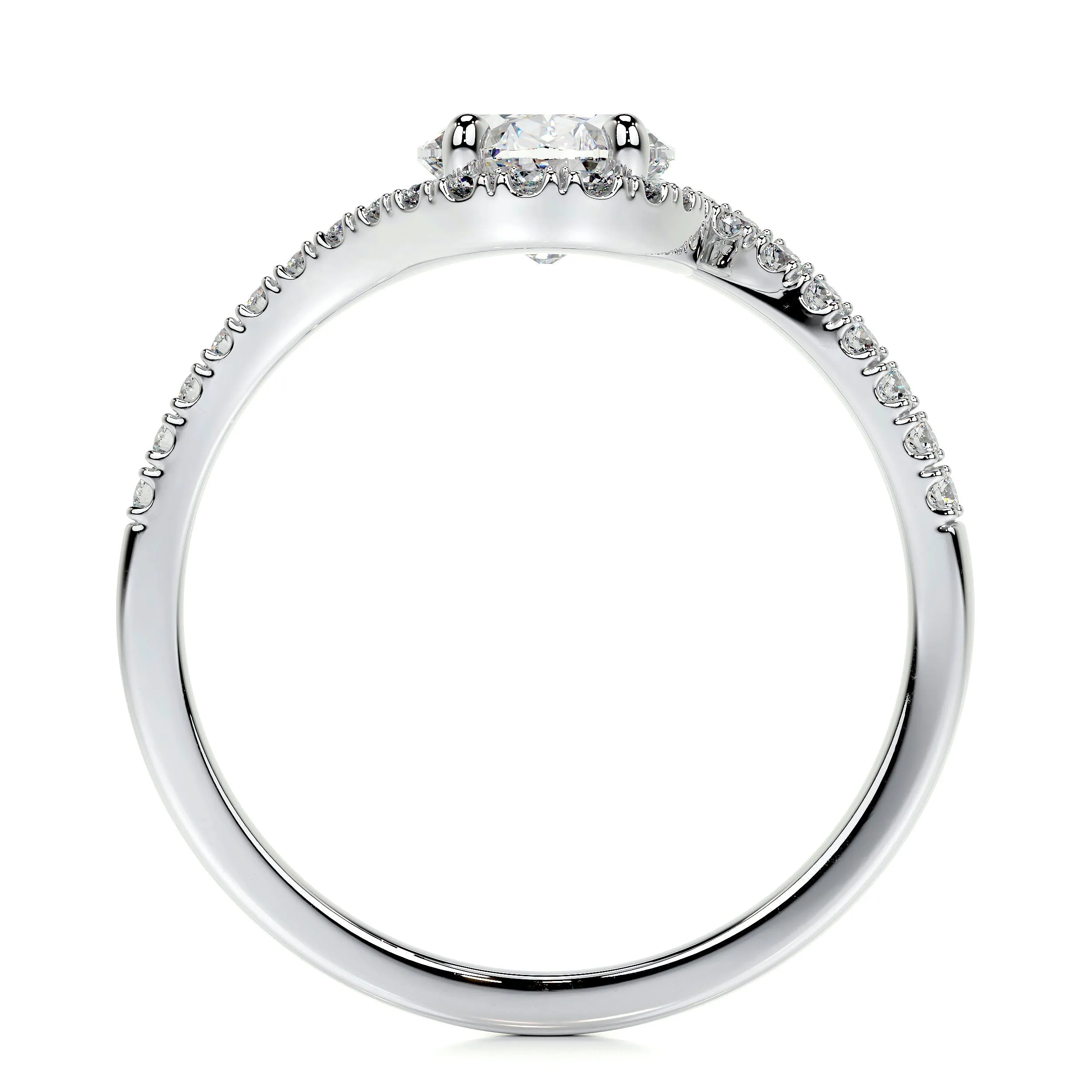 Stella Lab Grown Diamond Ring -14K White Gold