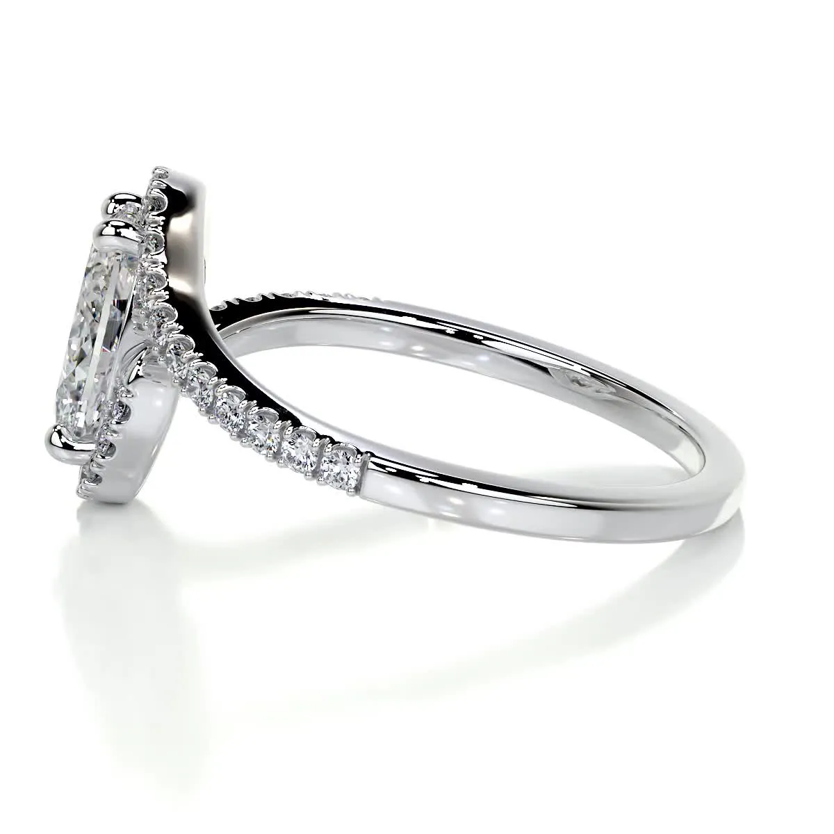 Stella Lab Grown Diamond Ring -14K White Gold