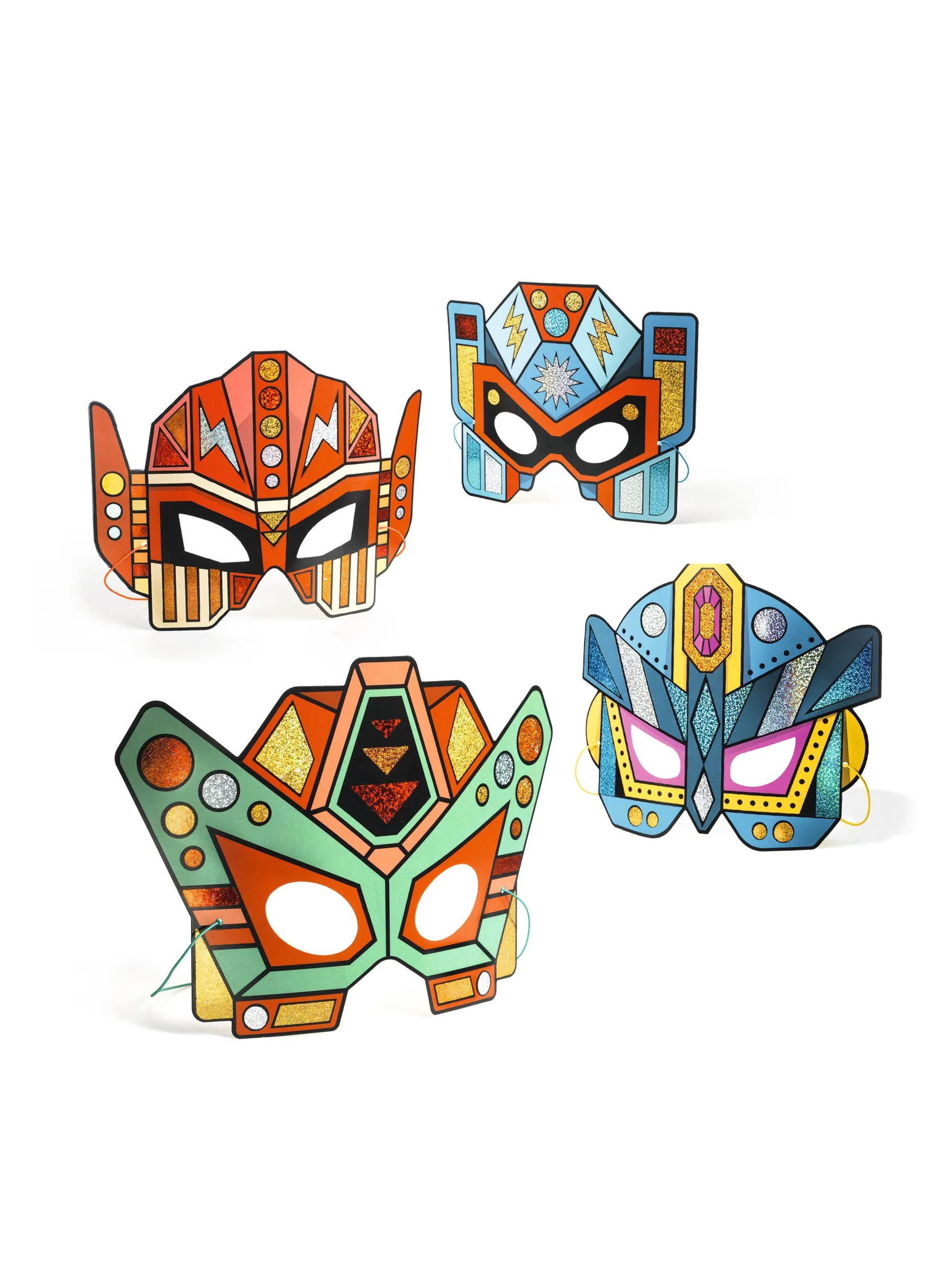 Super Robots DIY Masks