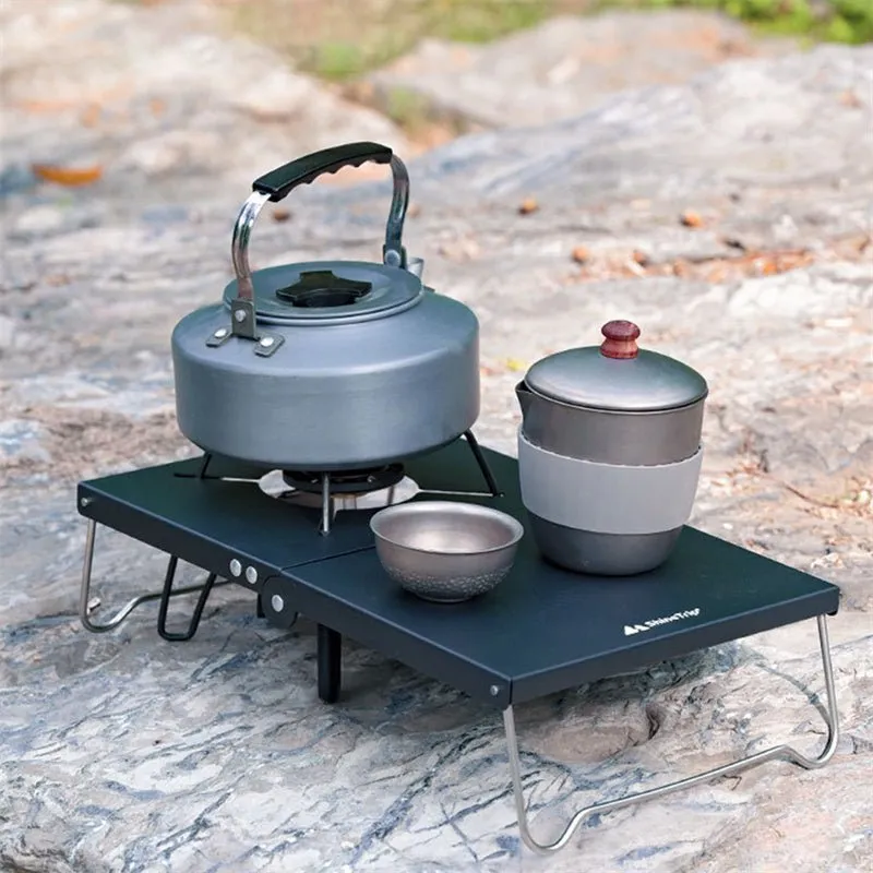 Table de camping portable pour cuisinière à gaz Into - Shine Trip