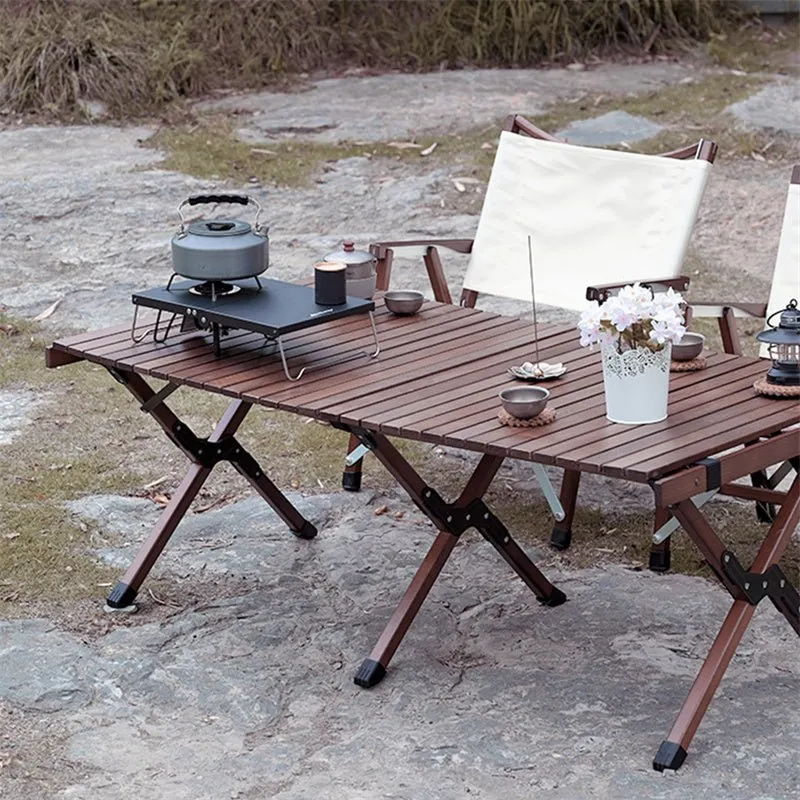 Table de camping portable pour cuisinière à gaz Into - Shine Trip