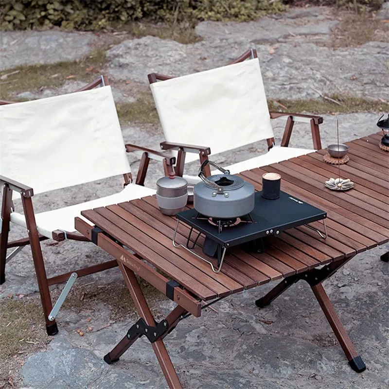 Table de camping portable pour cuisinière à gaz Into - Shine Trip