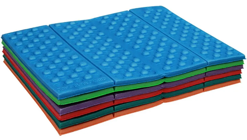 Tapis pliant de camping 4 zones / sit-pad en mousse XPE Sports Have Fun