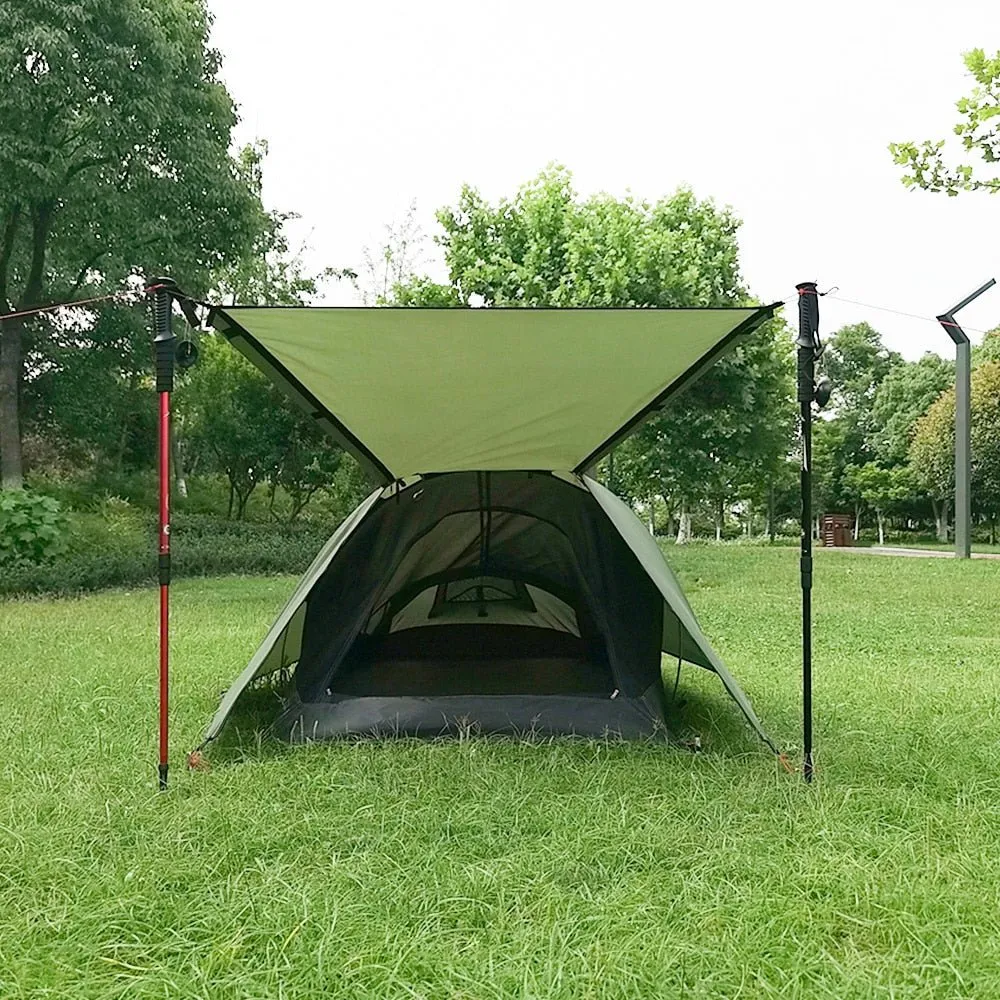 Tente de camping double-parois pour 1 personne 4 saisons 1,3kg Skyline Outdoors - Canopee