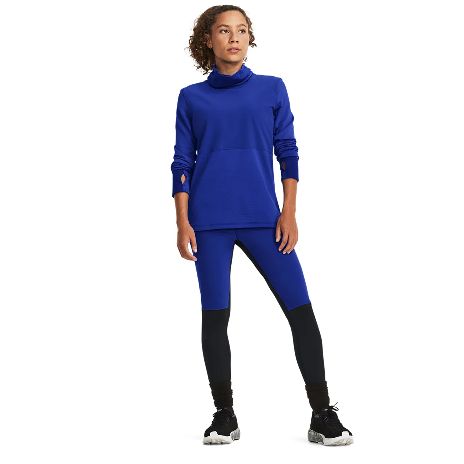 Under Armour Qualifier Cold Maglia  Team Royal/Reflective