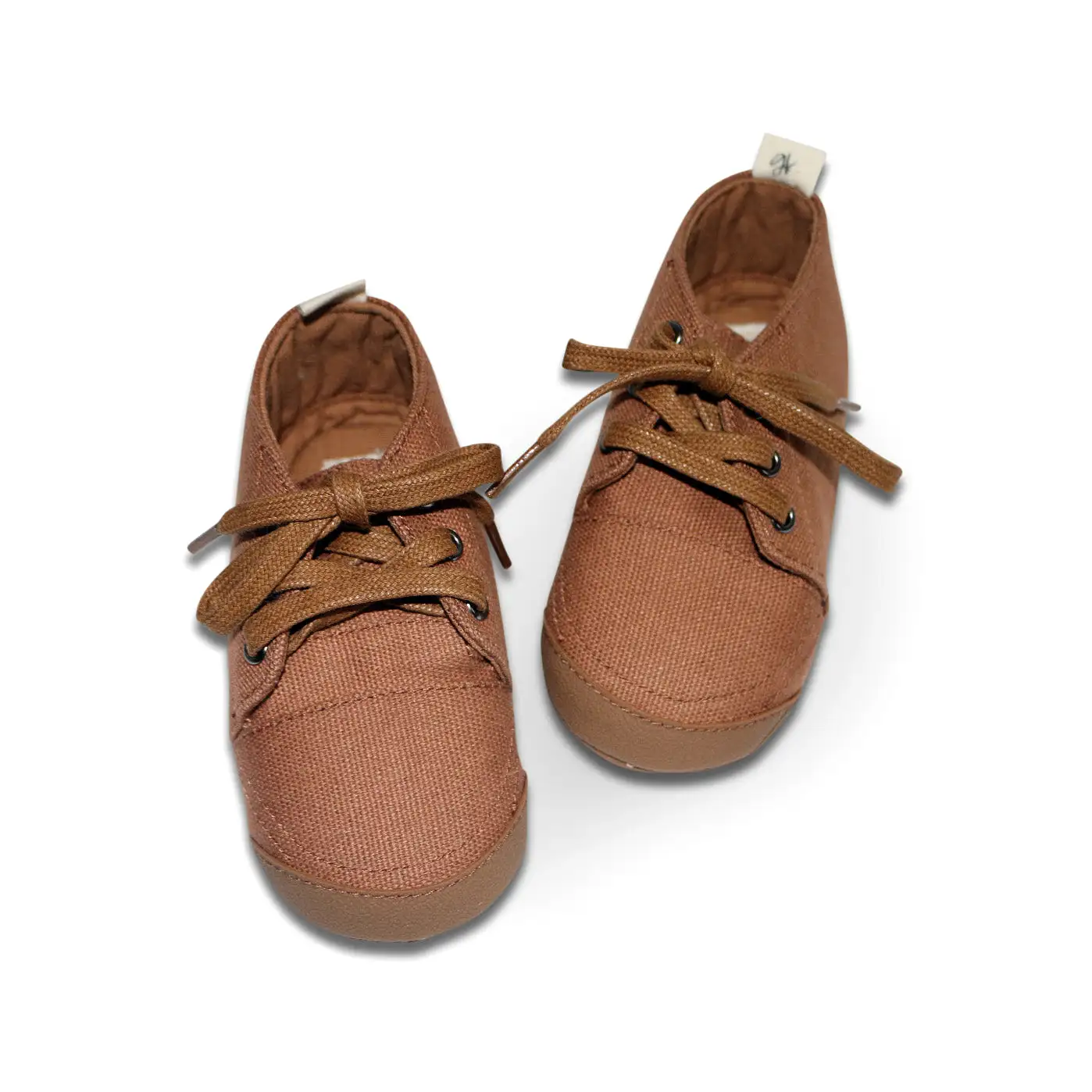 Wanderer Soft Sole Lace up Shoes - Clay